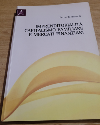 Imprenditorialità, capitalismo familiare e mercati
