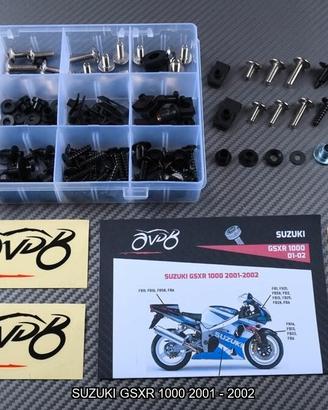 Kit viti specifico per SUZUKI GSXR 1000 2001 2002