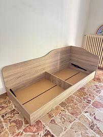 Due Letti singolo con contenitore