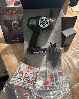 Radiocomando modellismo Spectrum Dx4c