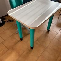 Scrivania + poltrona vintage modernariato 100x65