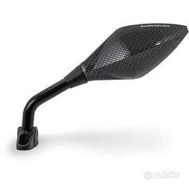 Specchietti Barracuda Race Carbon look