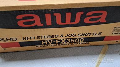 lettore vhs videocassette Aiwa