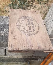 coperchio cassa birra peroni