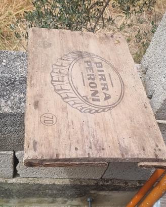 coperchio cassa birra peroni