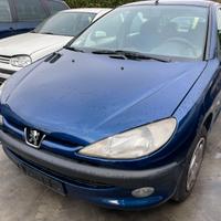 Ricambi usati Peugeot 206 1.4 benz 01 KFX