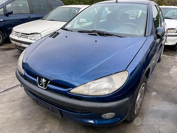 Ricambi usati Peugeot 206 1.4 benz 01 KFX