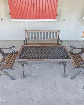 set da giardino