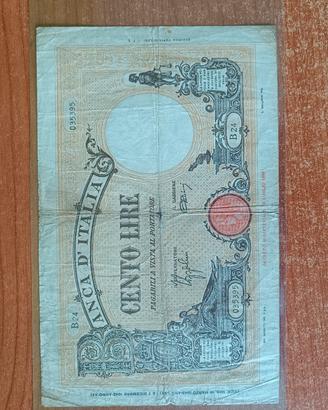 100 LIRE TIPO BARBETTI 