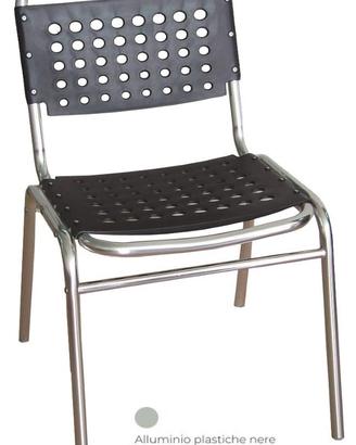 Sedie Alluminio Arredo Esterno Ristorante Cod 8027