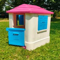 Casetta CHICCO Garden Barbie bianco rosa