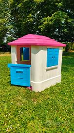 Casetta CHICCO Garden Barbie bianco rosa