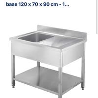 Lavello in Acciaio Inox