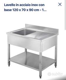 Lavello in Acciaio Inox