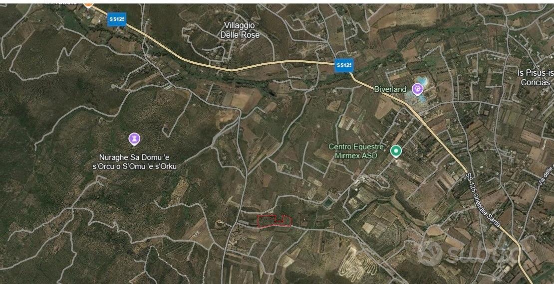 Terreno di 20.000 mq con rustico e magazzino - Vista 3