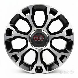 4 cerchi lega fiat 500l trekking r17 lt2621