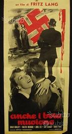 Locandina Originale Anche i boia muoiono