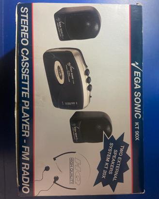 Q8 - FM Radio e Cassette Player KT90 X