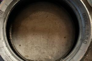 cerchio piu due pneumatici a 3 razze per scooter