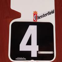Tabella Portanumero Suzuki RM Chesterfield