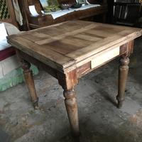 Tavolo tedesco olmo metà 800