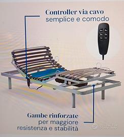 letto Anzian rete  motorizzata  mater antidecubito