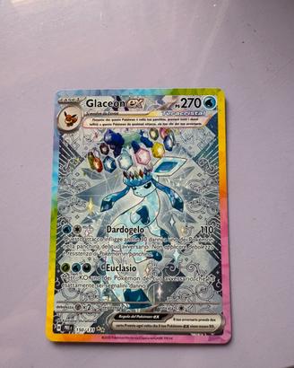 Glaceon Ex Teracristal 150/131 SAR Evo Prism Ita