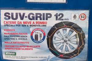 catene da neve x suv.