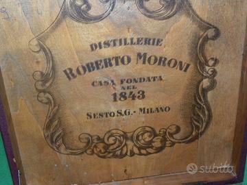 scacchiera pubblicitaria MORONI