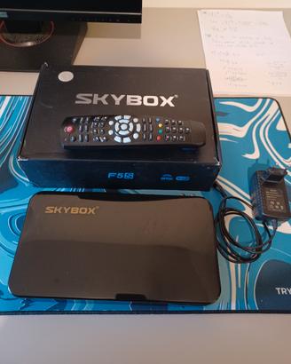 Decoder satellitare SKYBOX HDTV x casa e camper