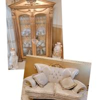 tutto in blocco divano e vetrina foglia 