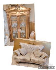 tutto in blocco divano e vetrina foglia 