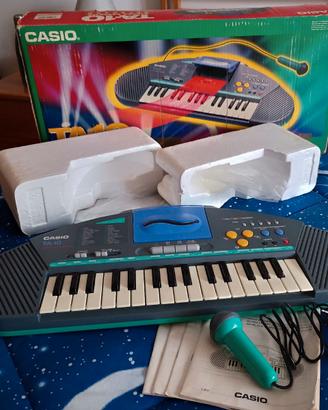 Casio TA-10 Stereo Cassette tastiera vintage