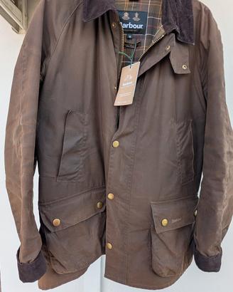 Barbour verde taglia M con cartellini