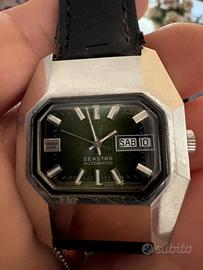 Tissot Seastar Automatic vintage ‘70-Raro  verde
