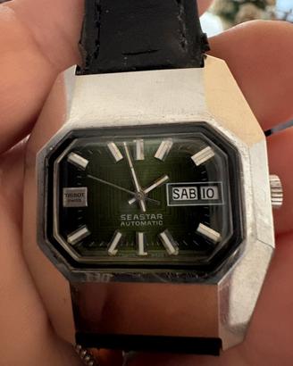 Tissot Seastar Automatic vintage ‘70-Raro  verde