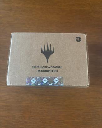 Secret Lair Commander Deck dedicated Hatsune Miku