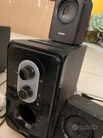 Casse acustiche vultech rms usb sd fm remote