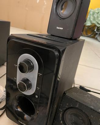 Casse acustiche vultech rms usb sd fm remote