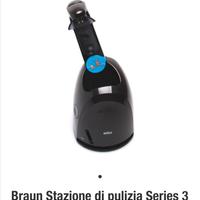 Stazione pulizia braun serie 3