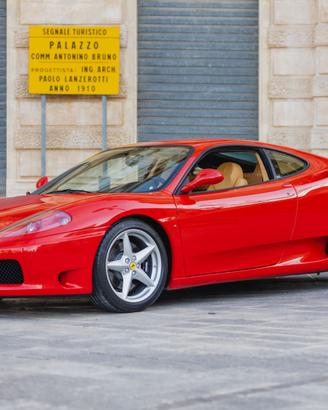Ferrari 360 Modena F1 Italiana targa ORO 22.000km