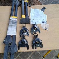Barre auto portabagagli con serratura