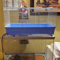 Teca + gabbia per animali