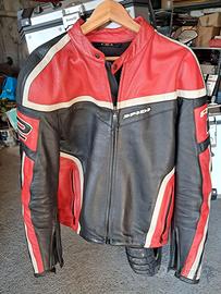 giubbotto moto in pelle