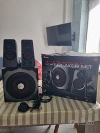 Trust 2.1 con Subwoofer 60 Watt GXT 38 2.1 