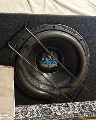subwoofer in cassa reflex Hifonics ZEUS ZSPL12R