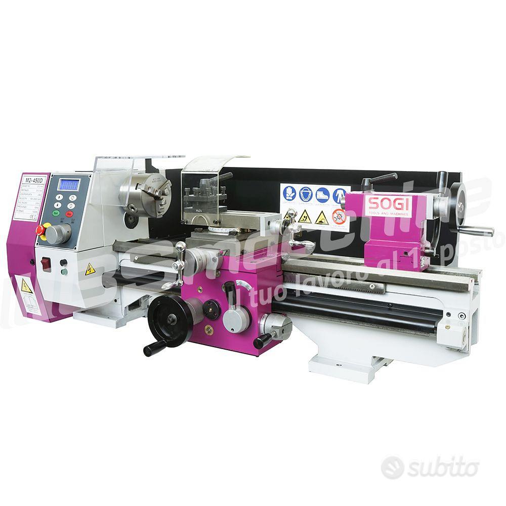 Tornio Da Banco Per Metalli SOGI M1-100 - Precisione 110x175mm - Foto 5