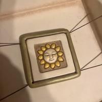 Porta tovaglioli THUN in ceramica – decorazione So