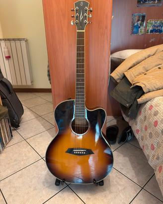 Chitarra acustica amplificata sire r3