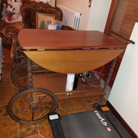 Mobiletto portabevande con ruote anni 30